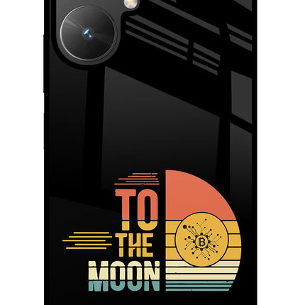 To the Moon Poco M6 5G Glass Case