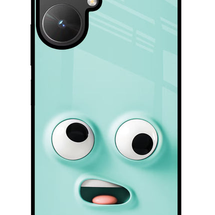 Funny Cartoon Poco M6 5G Glass Case