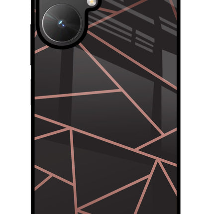 Geometric Pattern Poco M6 5G Glass Case