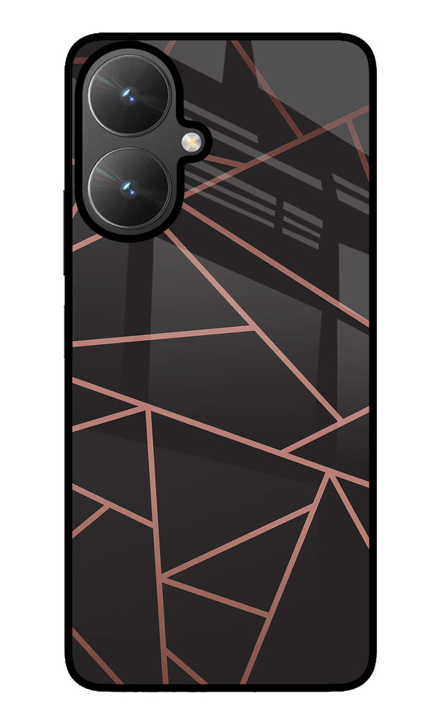 Geometric Pattern Poco M6 5G Glass Case
