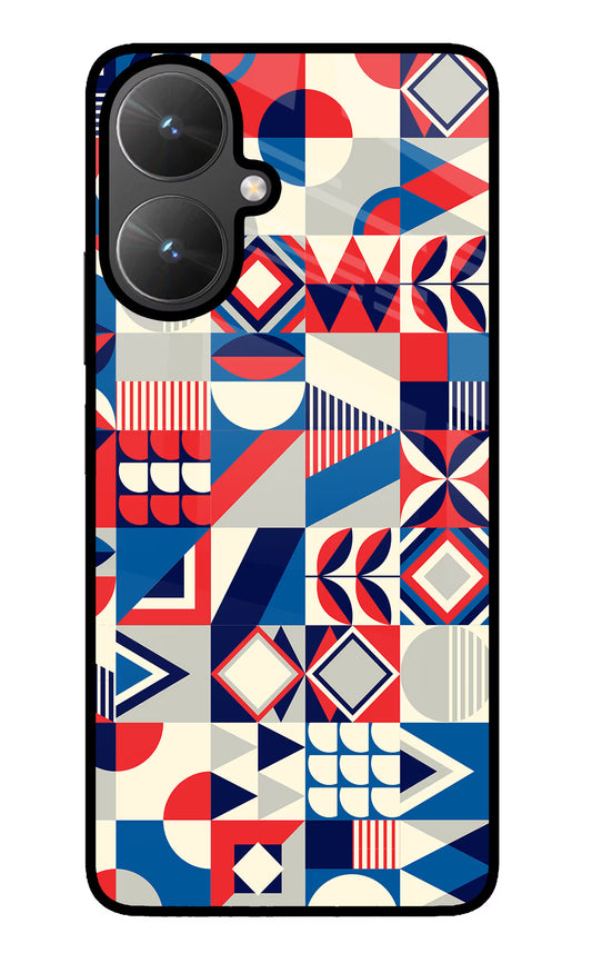 Colorful Pattern Poco M6 5G Glass Case