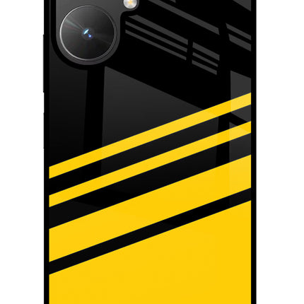 Yellow Shades Poco M6 5G Glass Case