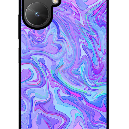 Glitter Poco M6 5G Glass Case
