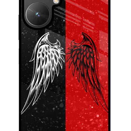 Wings Poco M6 5G Glass Case