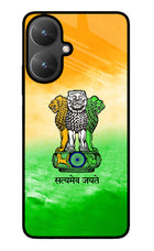Satyamev Jayate Flag Poco M6 5G Glass Case
