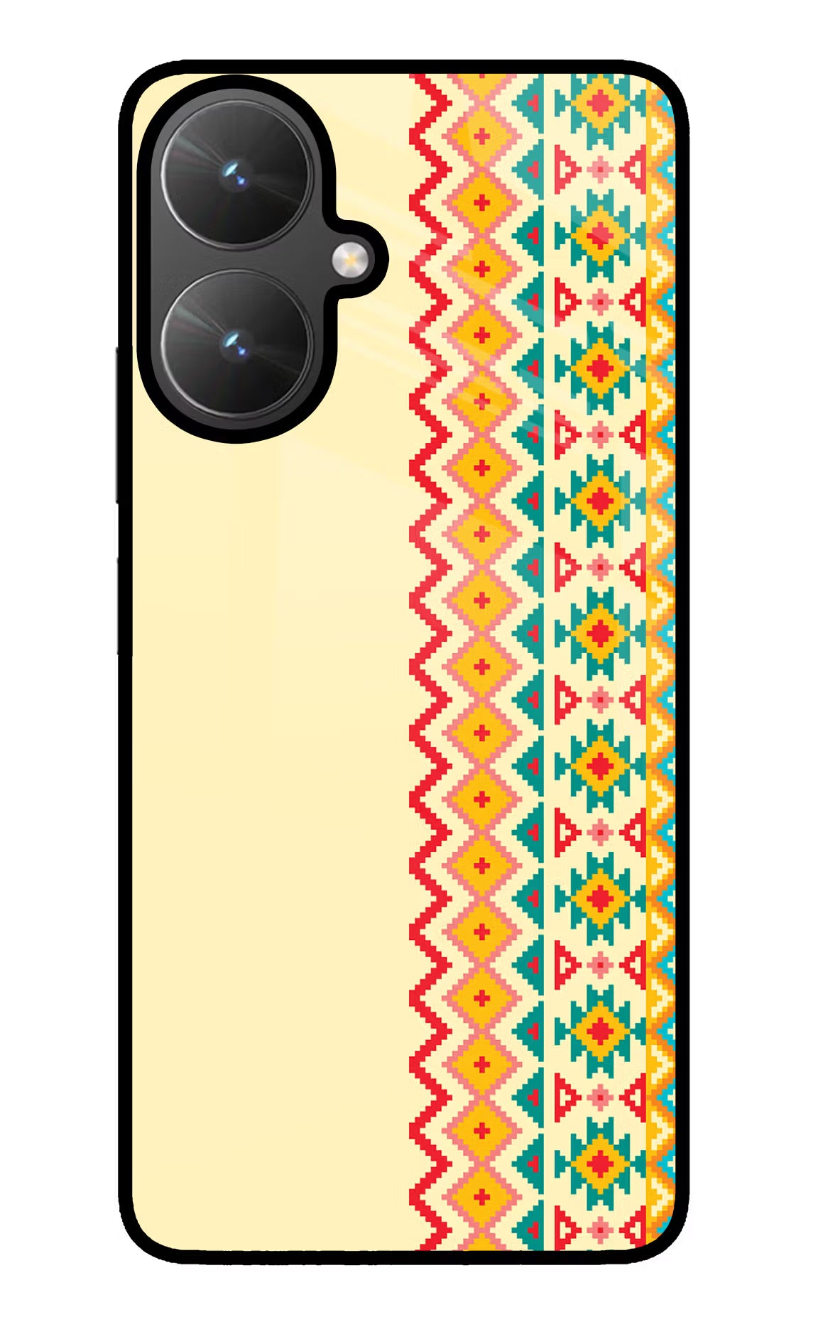 Ethnic Seamless Poco M6 5G Glass Case