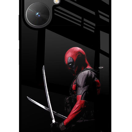 Deadpool Poco M6 5G Glass Case