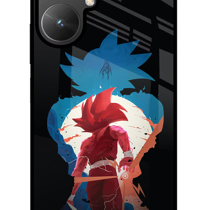 Goku Poco M6 5G Glass Case