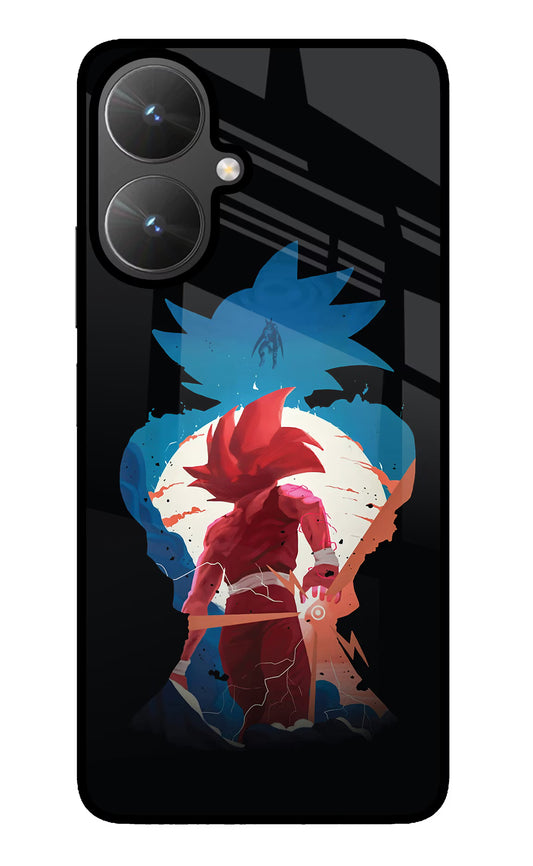 Goku Poco M6 5G Glass Case
