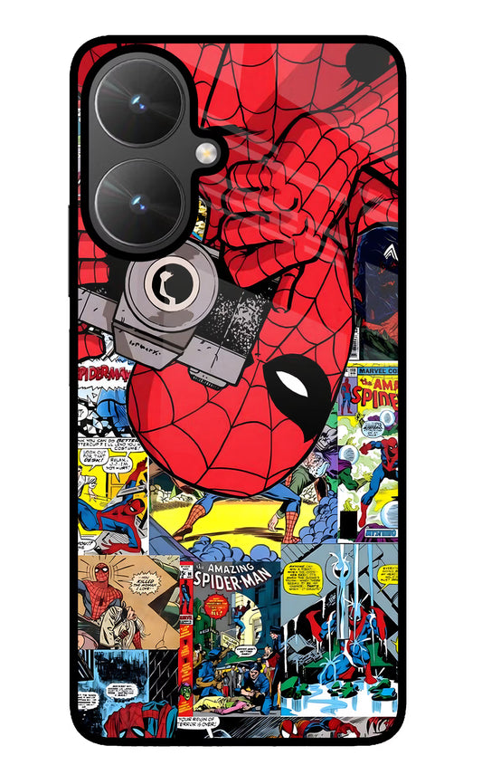 Spider Man Poco M6 5G Glass Case