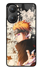 Pain Anime Poco M6 5G Glass Case
