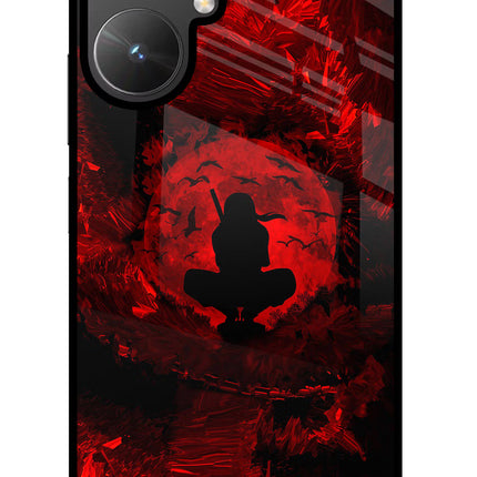 Itachi Uchiha Poco M6 5G Glass Case