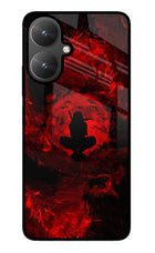 Itachi Uchiha Poco M6 5G Glass Case