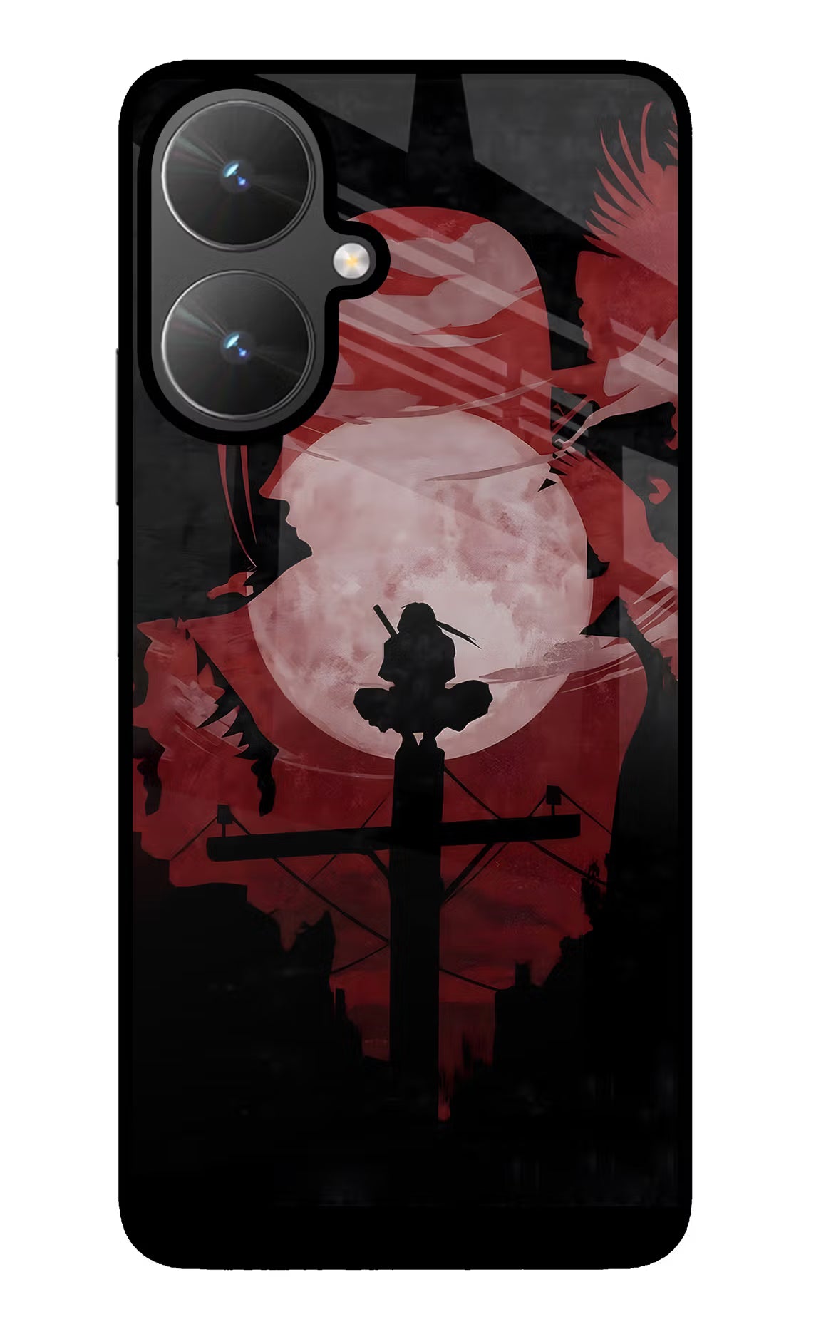 Naruto Anime Poco M6 5G Glass Case Back Cover by Casekaro