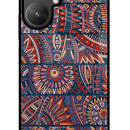 African Culture Design Poco M6 5G Glass Case