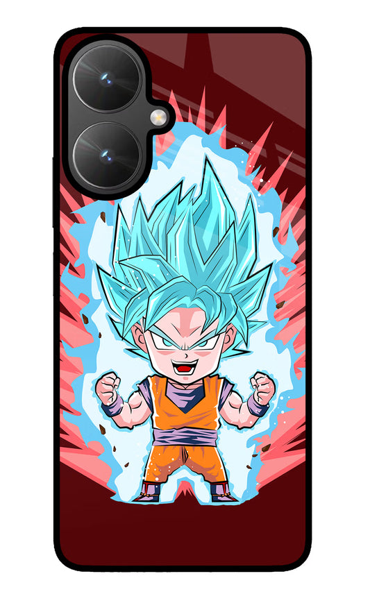 Goku Little Poco M6 5G Glass Case