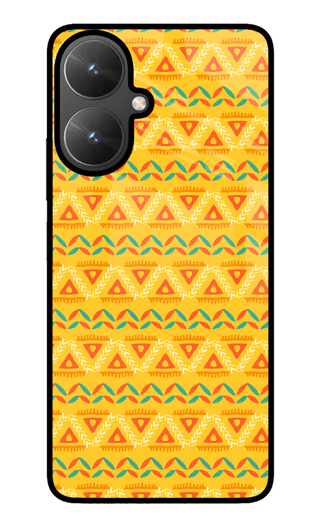Tribal Pattern Poco M6 5G Glass Case