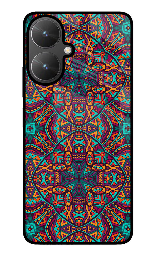Colour Mandala Poco M6 5G Glass Case