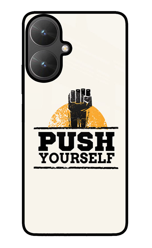 Push Yourself Poco M6 5G Glass Case