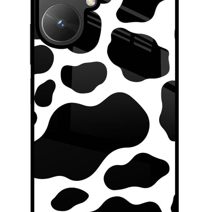 Cow Spots Poco M6 5G Glass Case