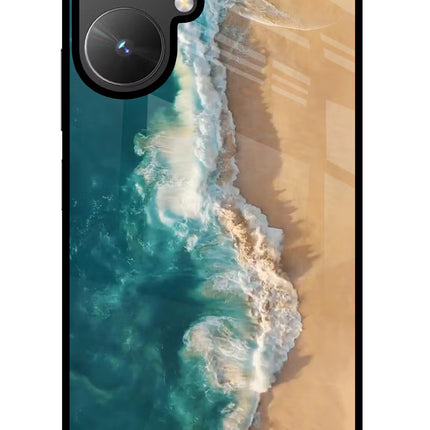 Ocean Beach Poco M6 5G Glass Case