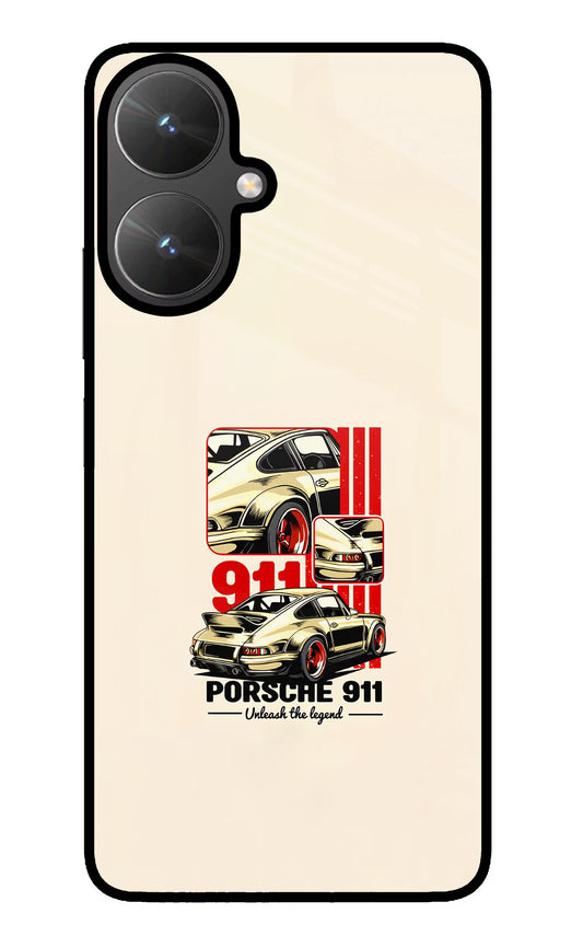 Classic Porsche 911 Poco M6 5G Glass Case
