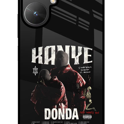 Donda Kanye West Poco M6 5G Glass Case