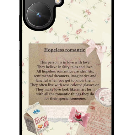 Hopeless Romantic Poco M6 5G Glass Case