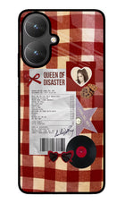 Queen of Disaster Poco M6 5G Glass Case