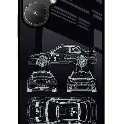 WRC'99 Poco M6 5G Glass Case