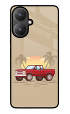Desert Classic Drive Poco M6 5G Glass Case