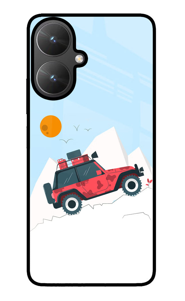 Mountain Trail Beast Poco M6 5G Glass Case