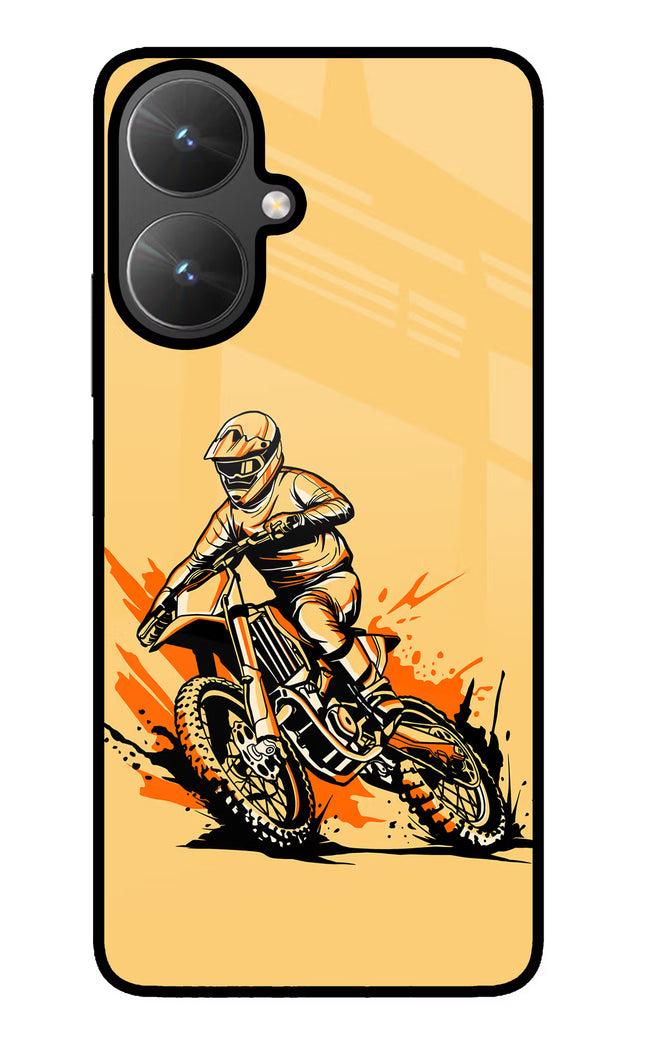 Off-Road Fury Poco M6 5G Glass Case