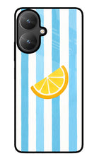 Summer Lemon Poco M6 5G Glass Case