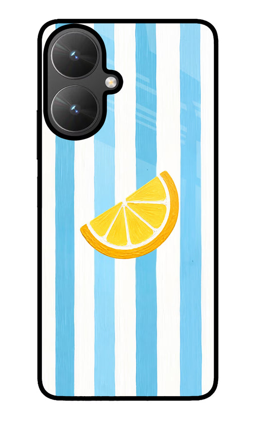 Summer Lemon Poco M6 5G Glass Case