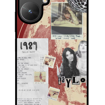 Taylor Swift Poco M6 5G Glass Case