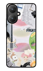 Softcore case Poco M6 5G Glass Case