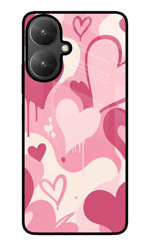 Hearty case Poco M6 5G Glass Case