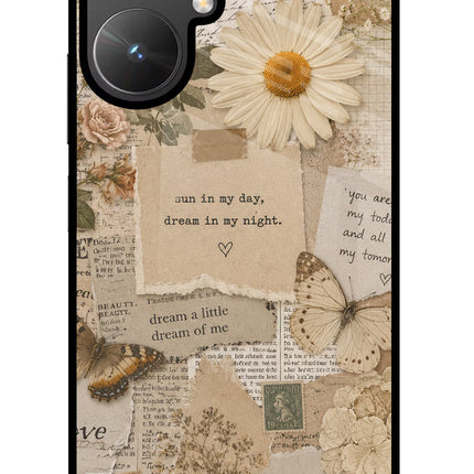 Vintage case Poco M6 5G Glass Case