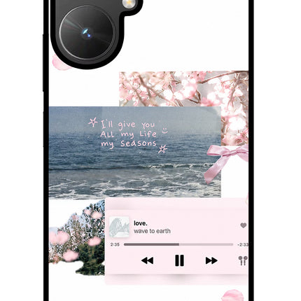 Wave to earth Poco M6 5G Glass Case