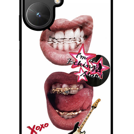 Rockstar Poco M6 5G Glass Case