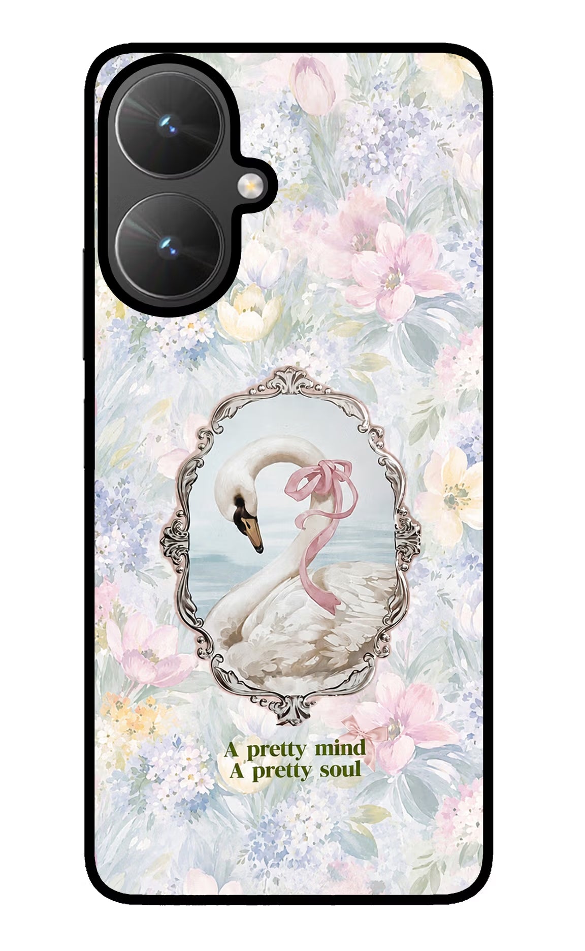 Pretty Mind Pretty Soul Poco M6 5G Glass Case