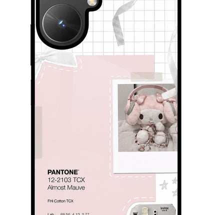 Pantone Asthetic Poco M6 5G Glass Case