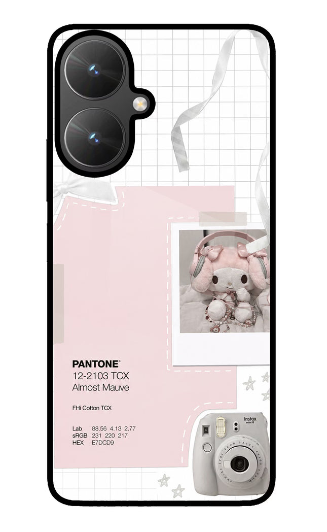 Pantone Asthetic Poco M6 5G Glass Case