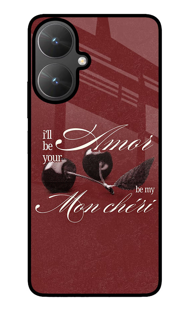 Velvet Cherry Poco M6 5G Glass Case
