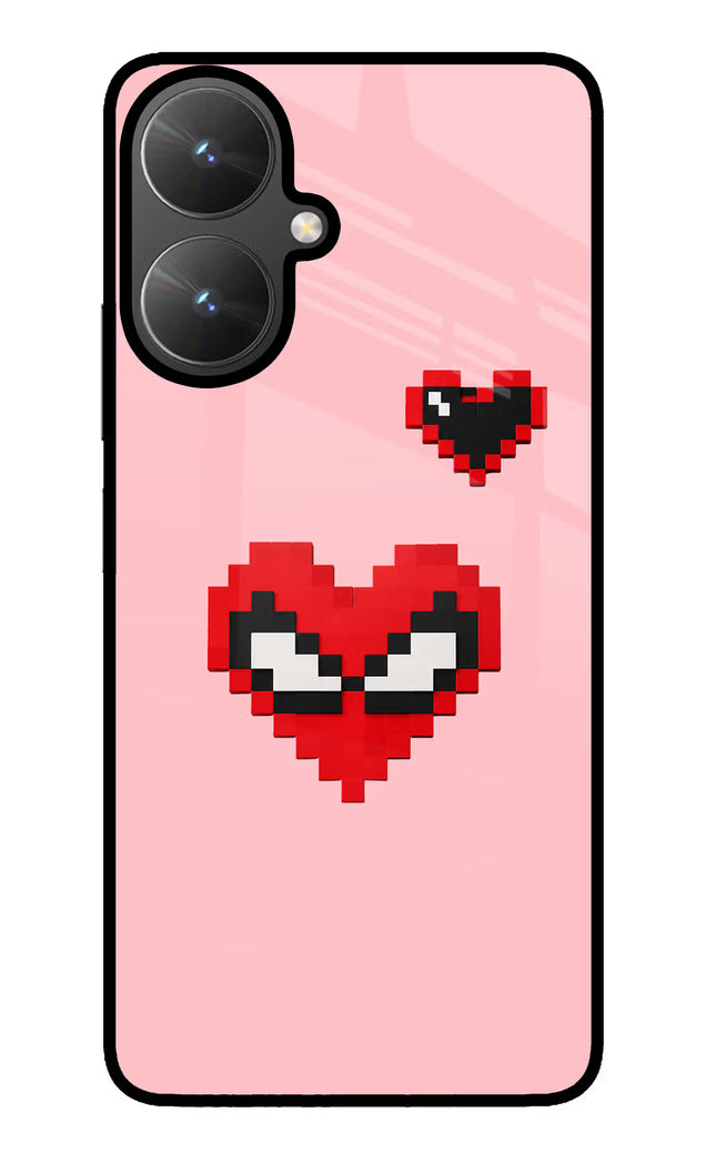 Gwen Heart Poco M6 5G Glass Case