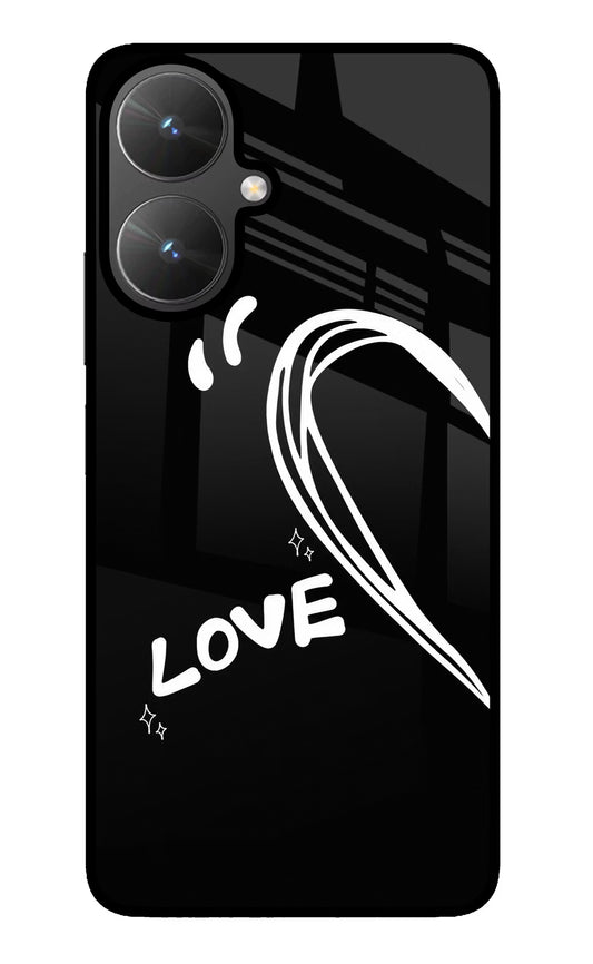 Love Line Poco M6 5G Glass Case