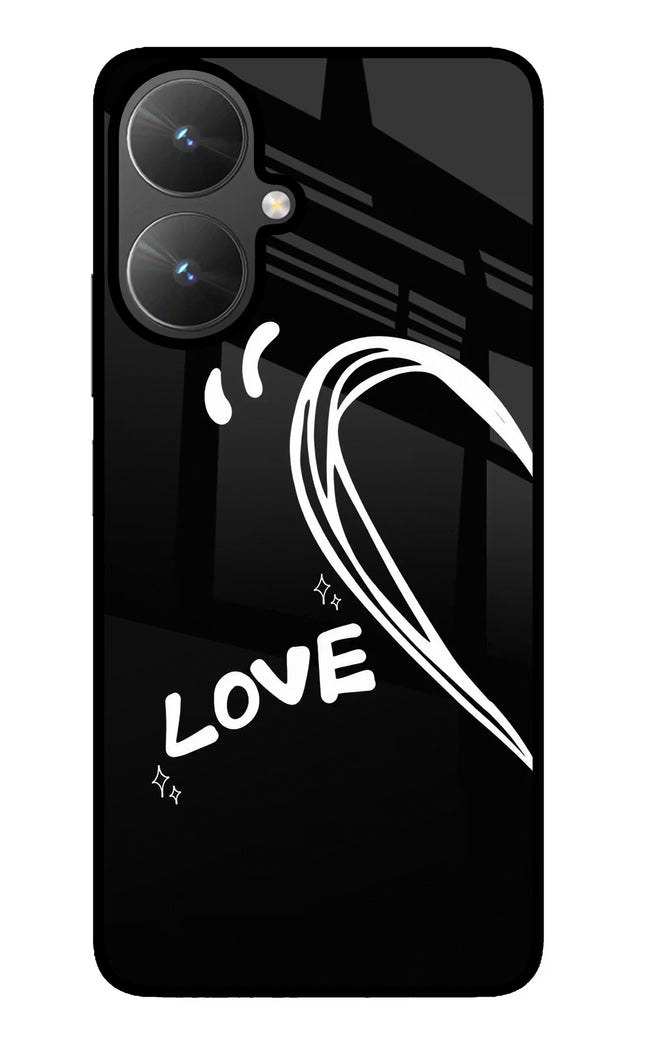 Love Line Poco M6 5G Glass Case