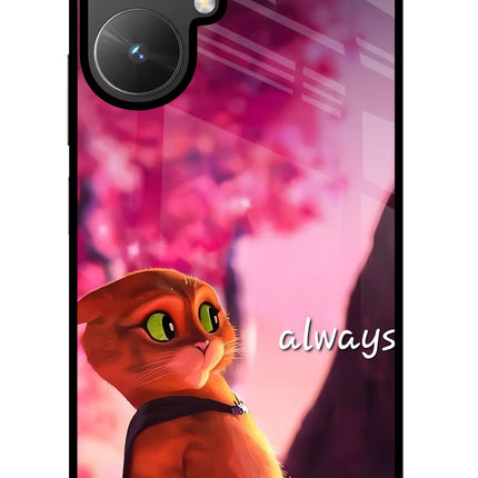 Always Cat Poco M6 5G Glass Case