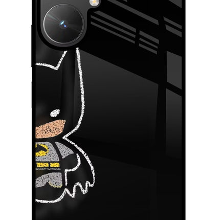 Bat Kitty Poco M6 5G Glass Case